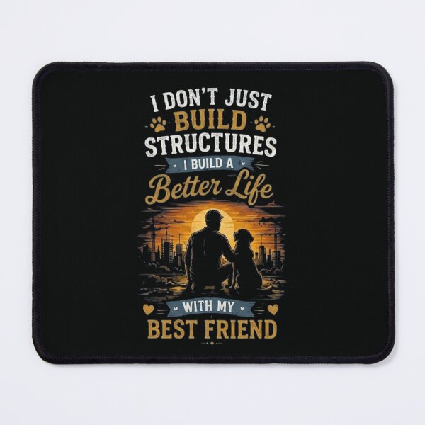 Item preview, Build A Better Life Best Friend Dog designed and sold by GiggleInkTees.