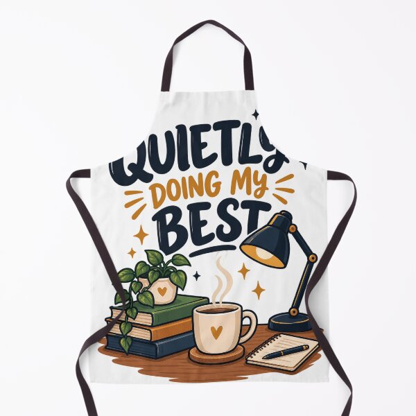 Item preview, Quietly Doing My Best – Calm Introvert Motivation designed and sold by Pixel & Ponder.