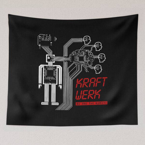 Item preview, Kraftwerk The Robots designed and sold by NiremmeeArt.