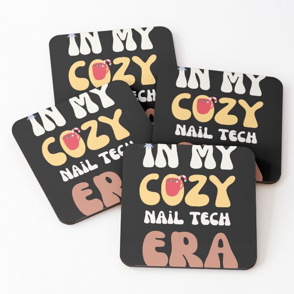 Item preview, Trendy In My Cozy Nail Tech Era Christmas Manicurist designed and sold by mumchaosdesigns.