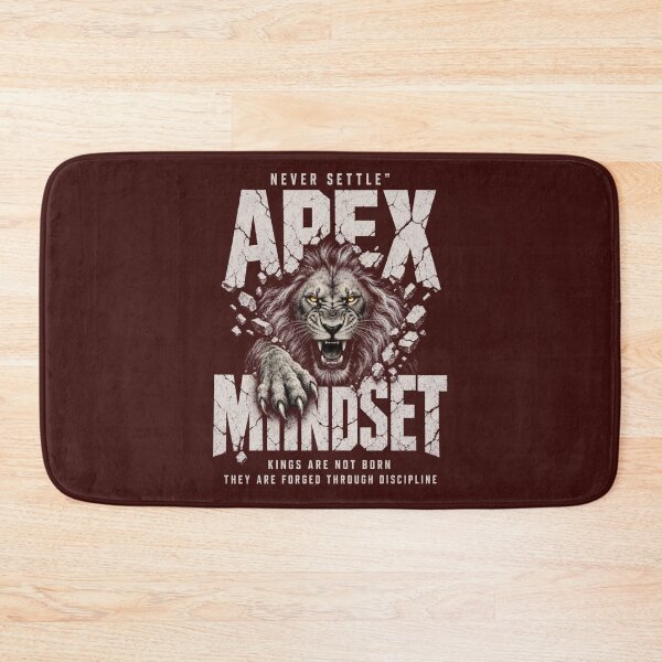 Item preview, Apex Mindset Never Settle Lion Motivational Design  designed and sold by MOCH- ART.