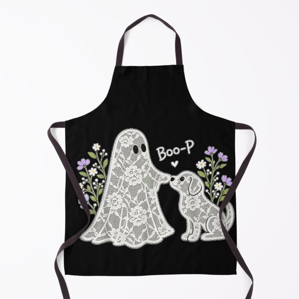 Item preview, Boo-P Floral Ghost and Dog Halloween Boop designed and sold by 68MadagascarZoo.