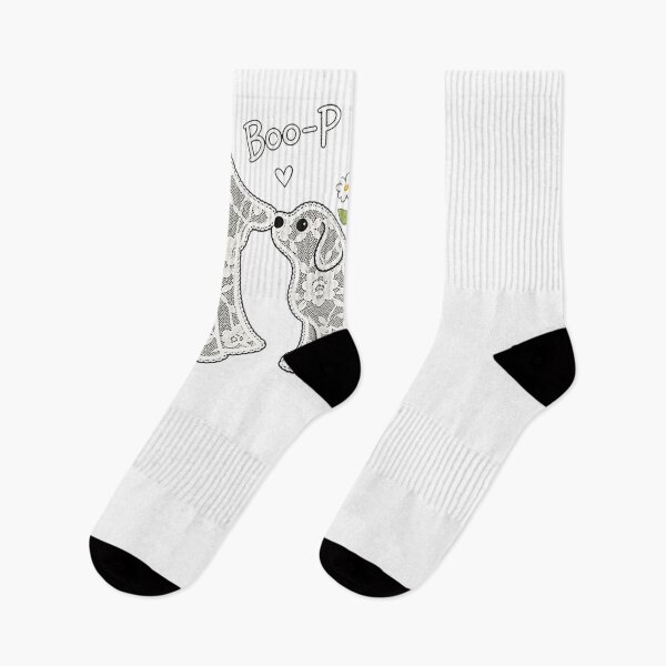 Item preview, Boo-P Floral Ghost and Dog Halloween Boop  designed and sold by 68MadagascarZoo.