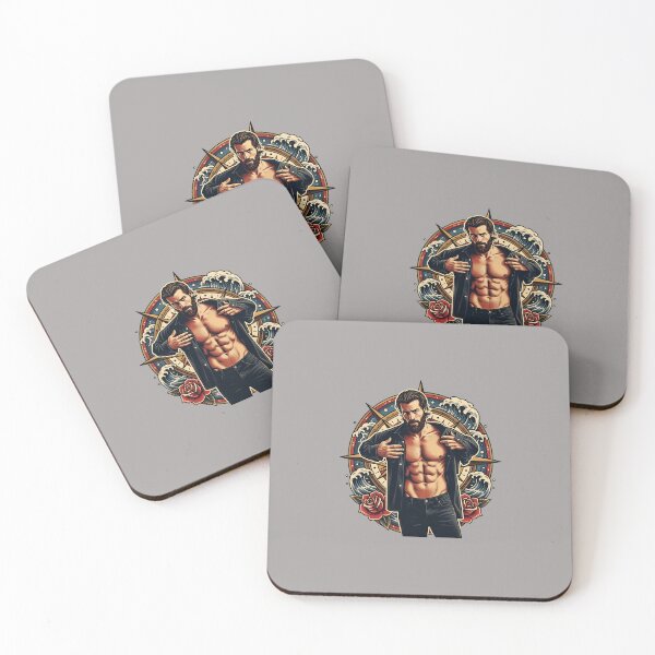 Item preview, Bearded Leading Man Core Physique Display-29th designed and sold by TwylaPasillasvv.