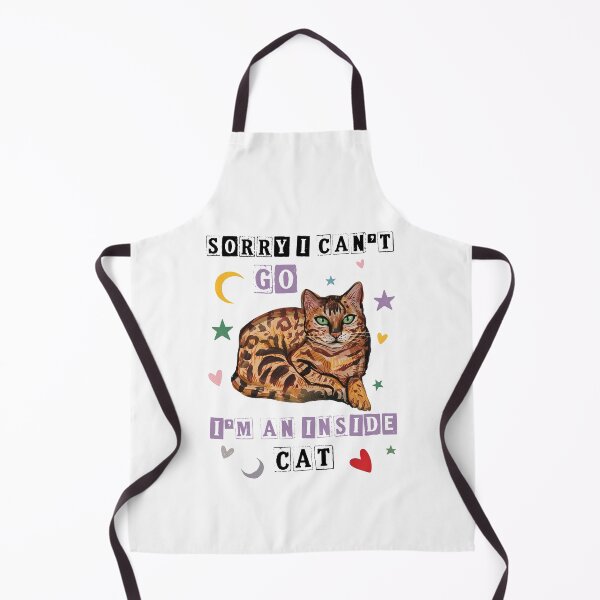 Item preview, Sorry I Can't I'm an Inside Cat Funny meme designed and sold by charoen-design.
