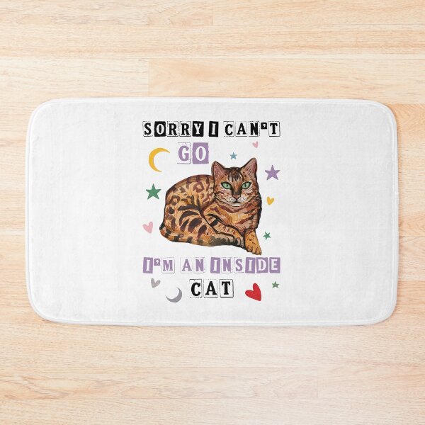 Item preview, Sorry I Can't I'm an Inside Cat Funny meme designed and sold by charoen-design.
