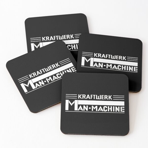 Item preview, KRAFTWERK - MAN MACHINE WHITE designed and sold by NiremmeeArt.