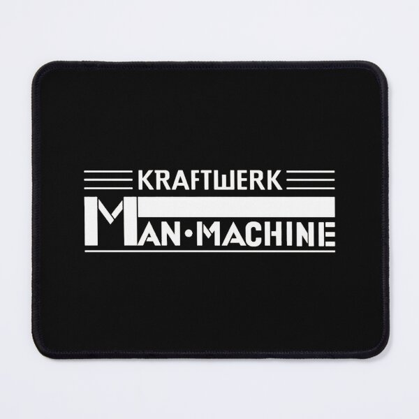 Item preview, KRAFTWERK - MAN MACHINE WHITE designed and sold by NiremmeeArt.