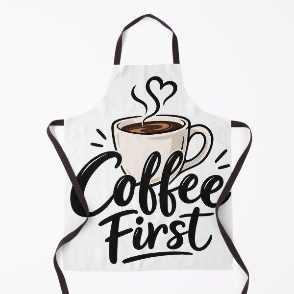 Item preview, Coffee First – Cozy Coffee Lover Quote designed and sold by TinyWeird.