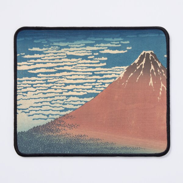 Item preview, Red Fuji — Gentle Wind, Clear Sky by Hokusai designed and sold by Shoupay.