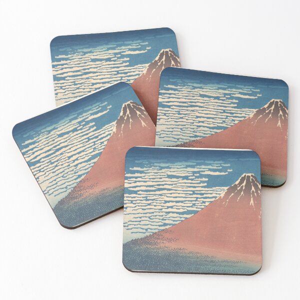 Item preview, Red Fuji — Gentle Wind, Clear Sky by Hokusai designed and sold by Shoupay.