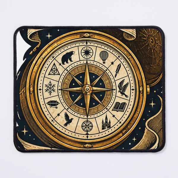 Item preview, His Dark Materials Alethiometer The Truth Is A Lie Golden Compass designed and sold by ryanapples2.