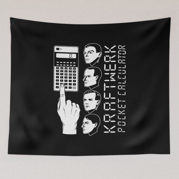 Item preview, KRAFTWERK - POCKET CALCULATOR ENGLISH designed and sold by NiremmeeArt.