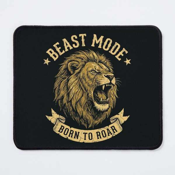 Item preview, Beast Mode Born to Roar | Roaring Lion Fitness designed and sold by MammothArt.