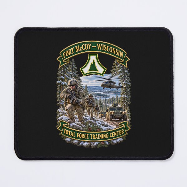 Item preview, Fort McCoy, Wisconsin - DUI - Total Force Training Center - 3D - Enhanced designed and sold by Military Insignia Products.