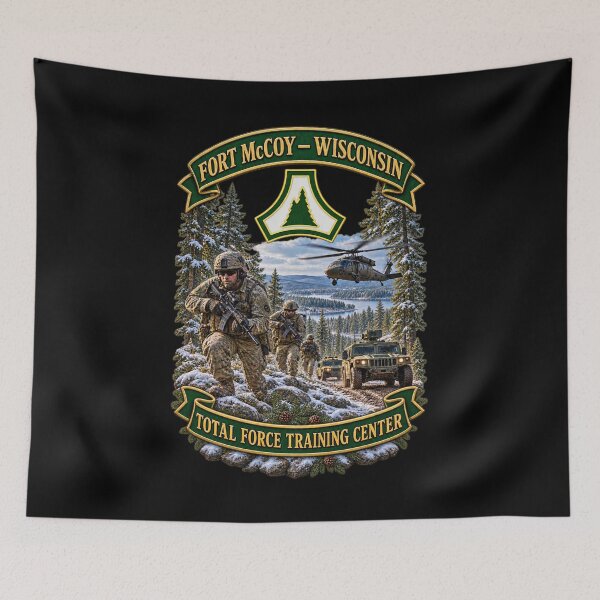 Item preview, Fort McCoy, Wisconsin - DUI - Total Force Training Center - 3D - Enhanced designed and sold by Military Insignia Products.