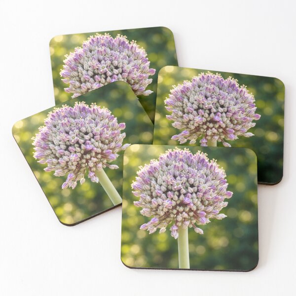 Item preview, Lavender Allium in Golden Garden Light designed and sold by Kimberly Palmer.