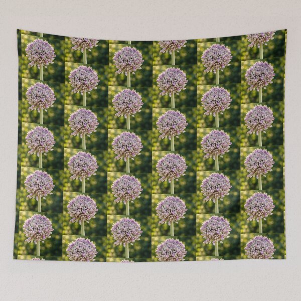 Item preview, Lavender Allium in Golden Garden Light designed and sold by Kimberly Palmer.
