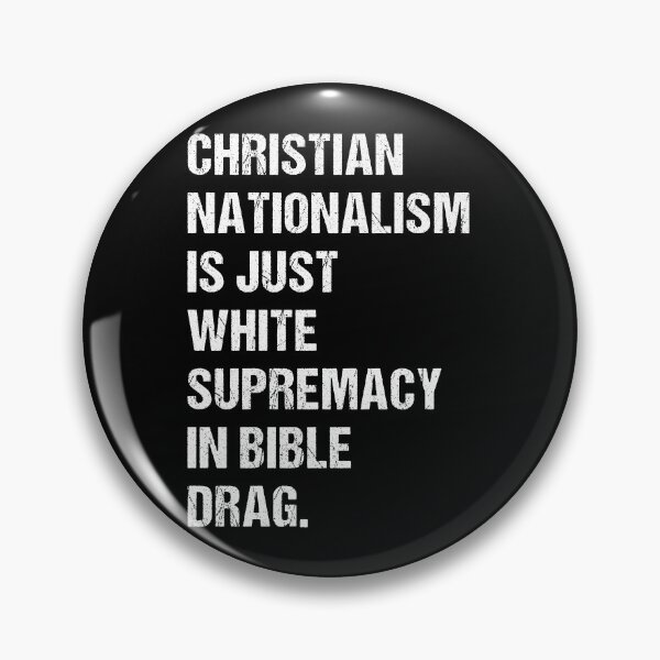 Item preview, Crítica al nacionalismo cristiano, sátira política, anti-Trump, activista feminista, resistencia política, antiautoritarismo, justicia social, activismo progresista. designed and sold by Cchotlan.