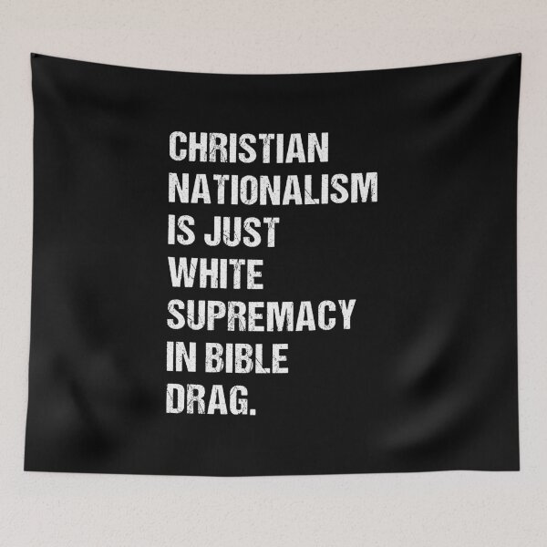 Item preview, Christian Nationalism Critique, Political Satire, Anti Trump, Feminist Activist, Political Resistance, Anti Authoritarian, Social Justice, Progressive Activism designed and sold by Cchotlan.