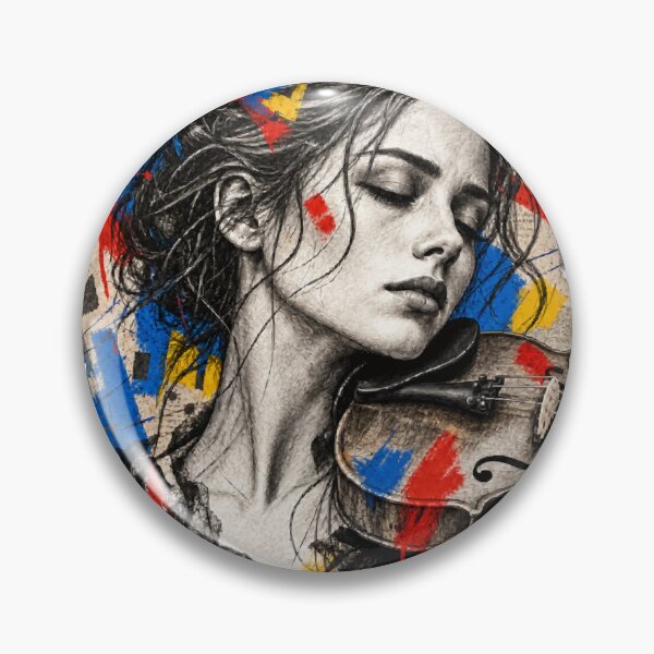 Item preview, Passionate violinist designed and sold by Honu2025.