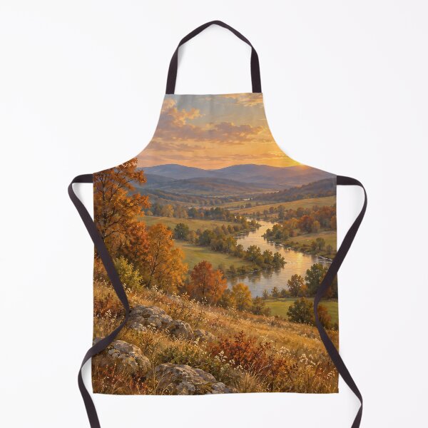 Item preview, The river in the meadows designed and sold by RobertMartinArt.