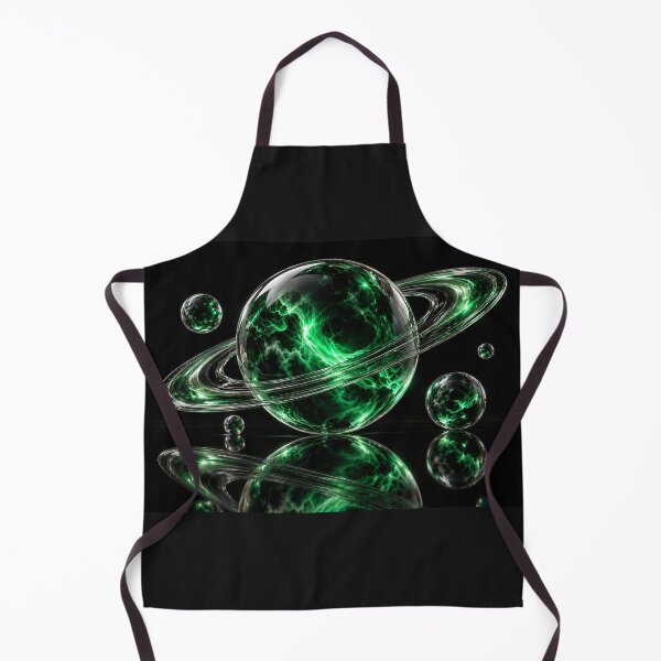 Item preview, Emerald Planet in Glass Orbit designed and sold by DansCreations42.