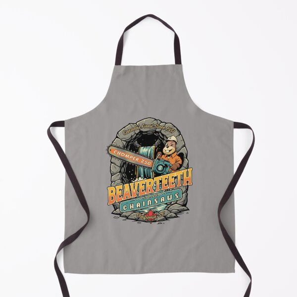 Item preview, Beaverteeth Chainsaws Vintage Lumberjack Beaver T-Shirt-12th designed and sold by NivaaRubl.