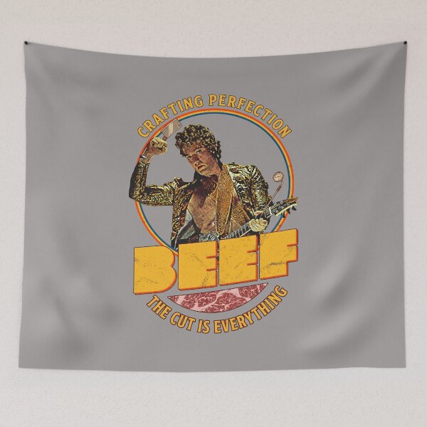 Item preview, Beef Retro Rock Star Flex Graphic Tee-94 designed and sold by NivaaRubl.