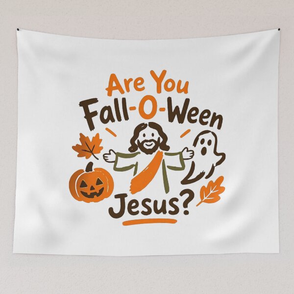 Item preview, Are You Fall-O-Ween Jesus, Christian Halloween, Funny Fall Jesus Faith Based, Pumpkin Ghost designed and sold by DiveSHucha.