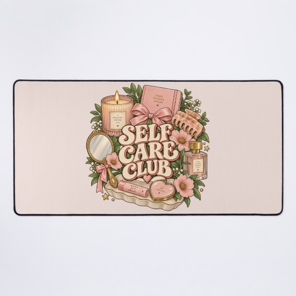 Item preview, Self Care Club Retro Wellness Design designed and sold by Mostafa Studio.