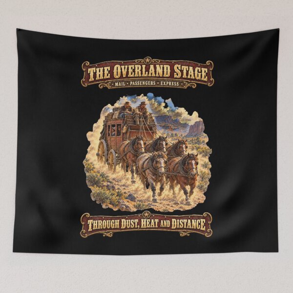 Item preview, Overland Stage - Dusty Trails - 3D - Enhanced designed and sold by Military Insignia Products.
