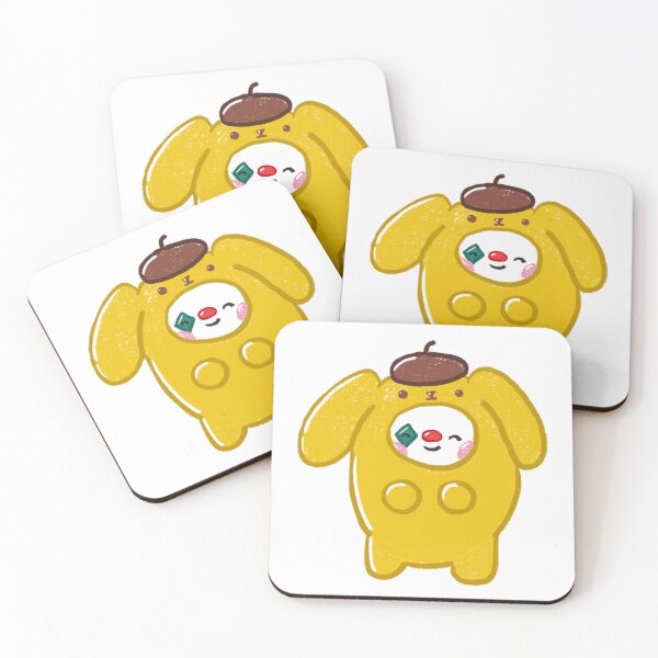 Item preview, Clown in a terrible Pompompurin  costume designed and sold by Guggies World.