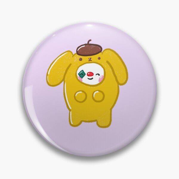 Item preview, Clown in a terrible Pompompurin  costume designed and sold by Guggies World.