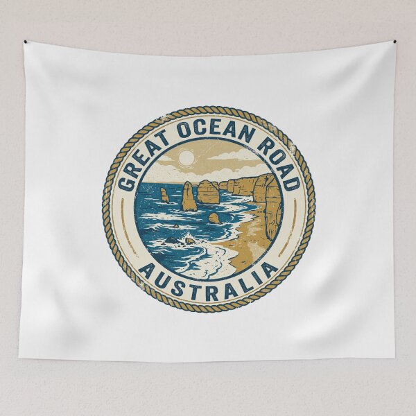 Item preview, Great Ocean Road Australia Scenic Coastal Drive designed and sold by jeshands.