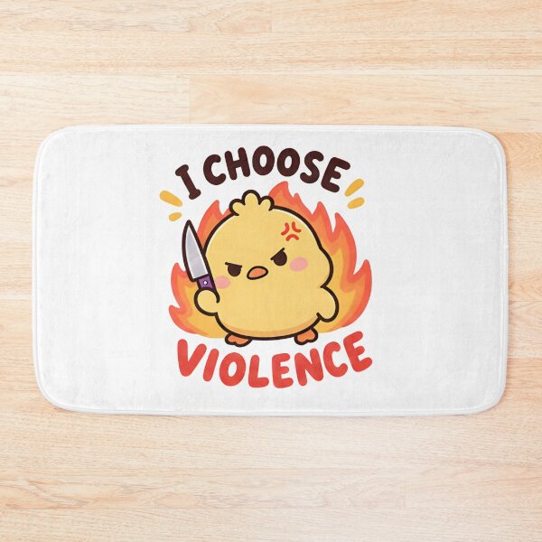 Item preview, I Choose Violence Duck - Angry Fire Reaction2 designed and sold by Duck lovers.