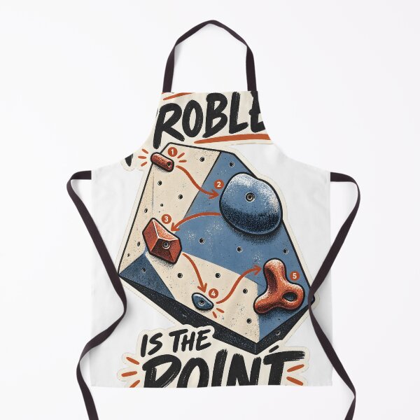 Item preview, The Problem Is The Point Bouldering Climbing T-Shirt designed and sold by Naviora.