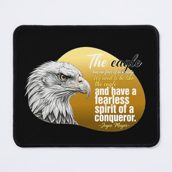 Item preview, The Eagle Has No Fear Of Adversity - Fearless Spirit Of A Conqueror - Joyce Meyer designed and sold by Vibe-Vary.