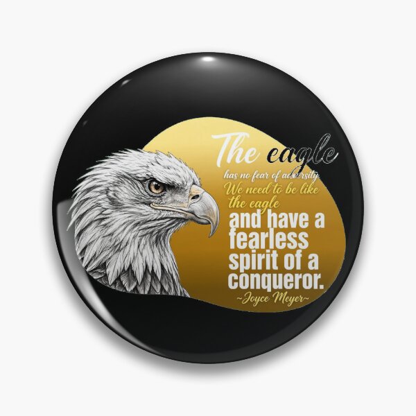 Item preview, The Eagle Has No Fear Of Adversity - Fearless Spirit Of A Conqueror - Joyce Meyer designed and sold by Vibe-Vary.