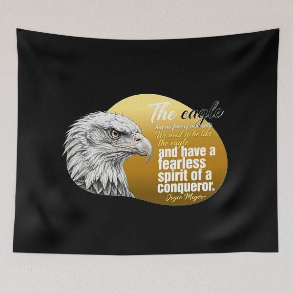 Item preview, The Eagle Has No Fear Of Adversity - Fearless Spirit Of A Conqueror - Joyce Meyer designed and sold by Vibe-Vary.