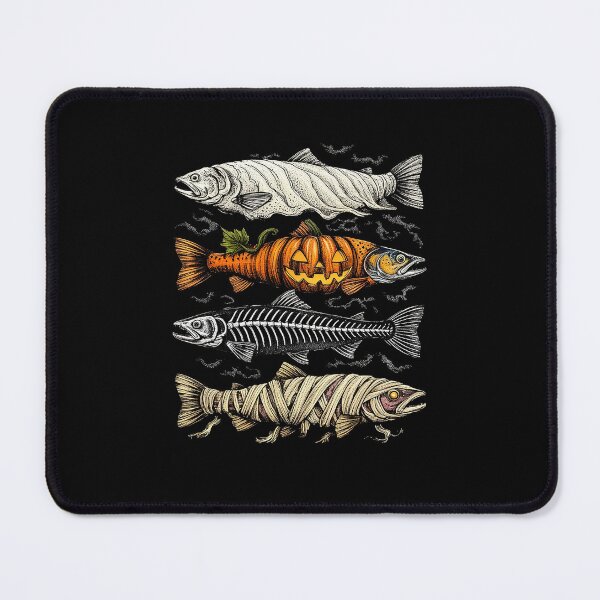 Item preview, Halloween Fish Ghost Pumpkin Funny Fishing designed and sold by charoen-design.