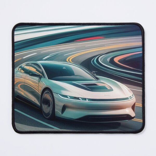 Item preview, Futuristic Electric Sports Car on Dynamic Motion Track designed and sold by Galaxydesignhub.