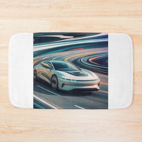 Item preview, Futuristic Electric Sports Car on Dynamic Motion Track designed and sold by Galaxydesignhub.