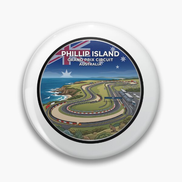 Artikelvorschau, Phillip Island Circuit, Victoria, Australien entworfen und verkauft von enzoade.