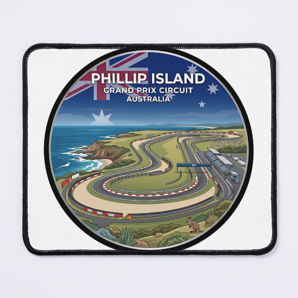 Item preview, Phillip Island Circuit Victoria Australia designed and sold by enzoade.