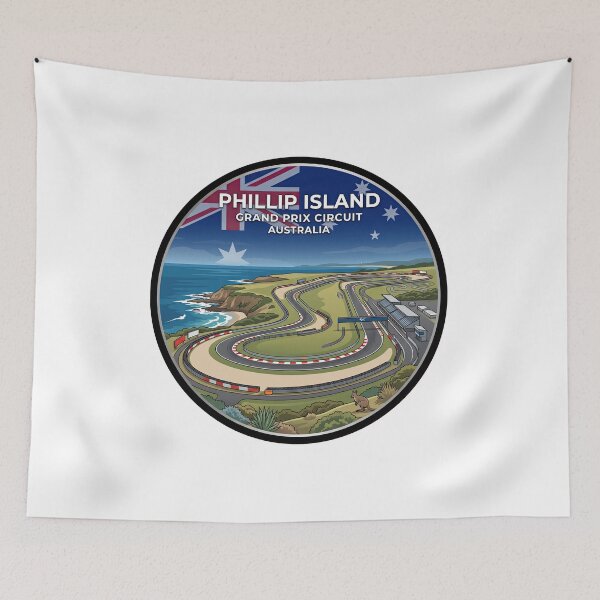 Item preview, Phillip Island Circuit Victoria Australia designed and sold by enzoade.