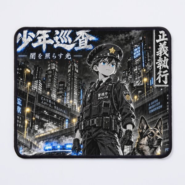 Item preview, Rookie Officer - Shonen Police & K9 Patrol Manga designed and sold by WUSCHELWORKS.