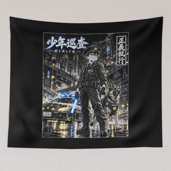 Item preview, Rookie Officer - Shonen Police & K9 Patrol Manga designed and sold by WUSCHELWORKS.