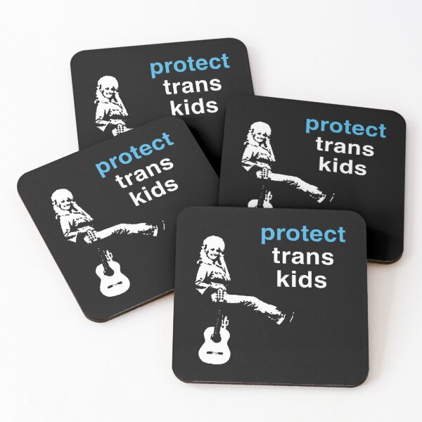 Item preview, Protect Trans Kids Dolly Parton designed and sold by notajojosfan.