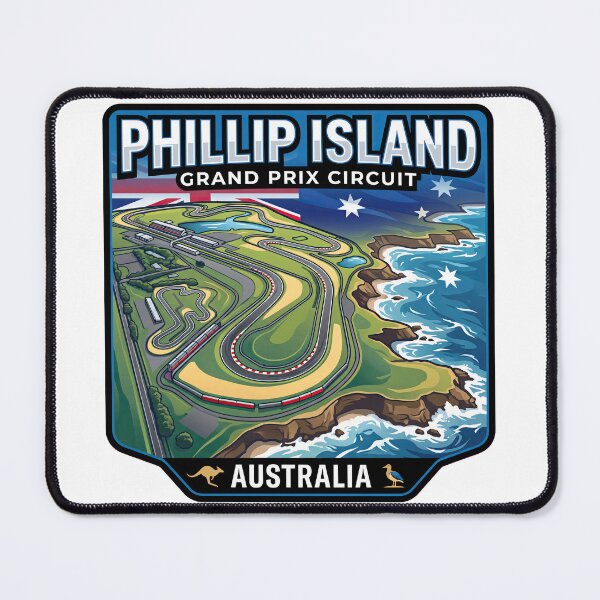 Item preview, Phillip Island Grand Prix Race Track designed and sold by enzoade.